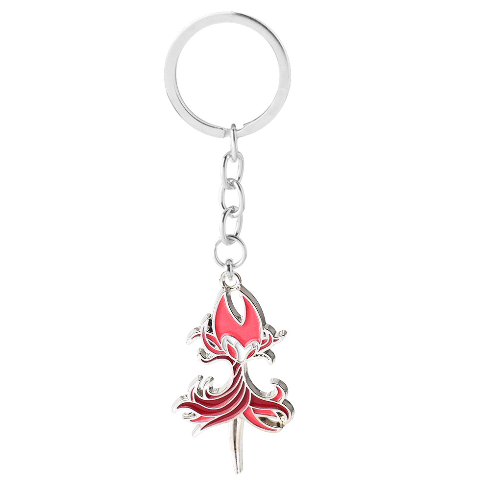 Hollow Knight anime keychain