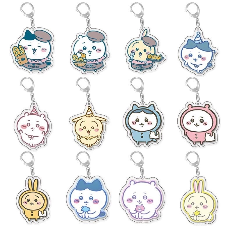Chiikawa anime keychain