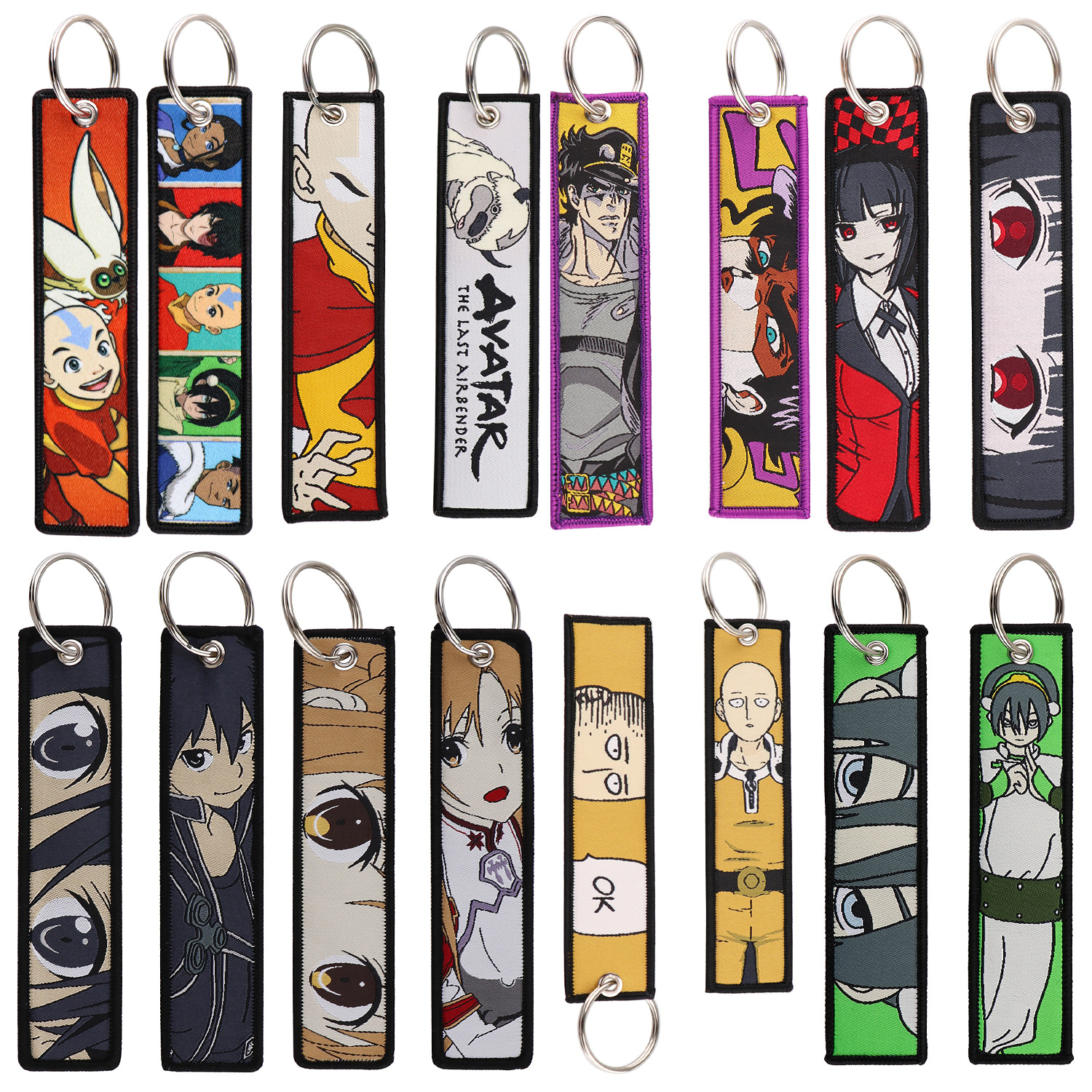 Avatar anime keychain