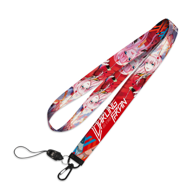 Darling In The Franxx anime lanyard phonestrap 5pcs a set