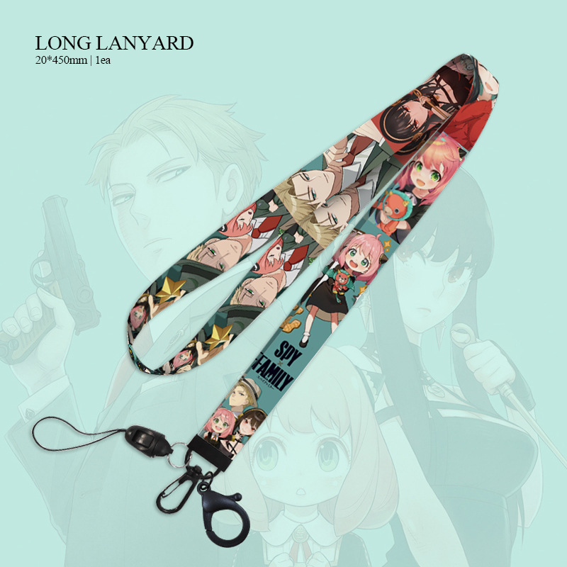 SPY×FAMILY anime lanyard phonestrap 5pcs a set