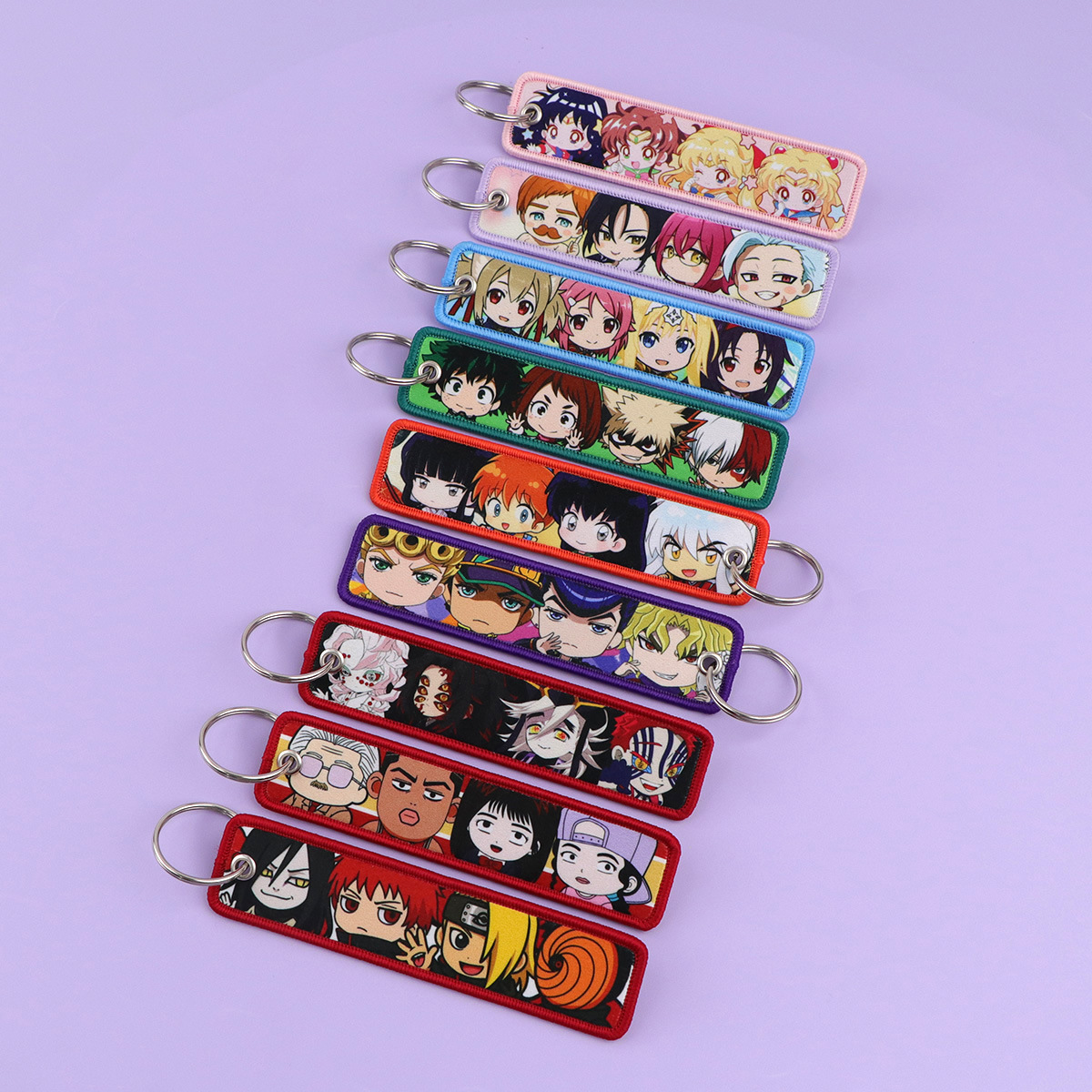 Demon slayer kimets anime keychain