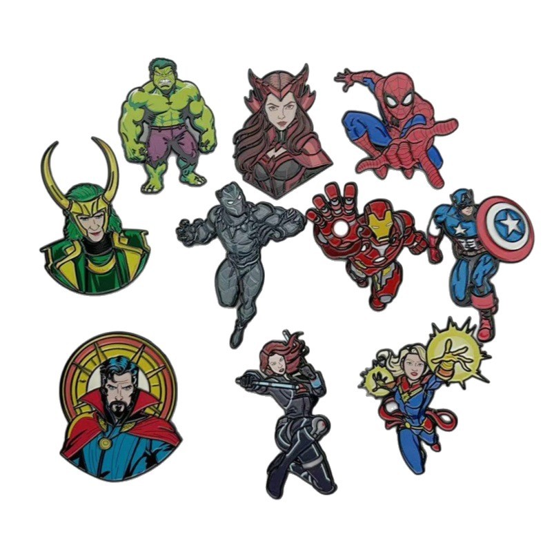 avengers anime pin
