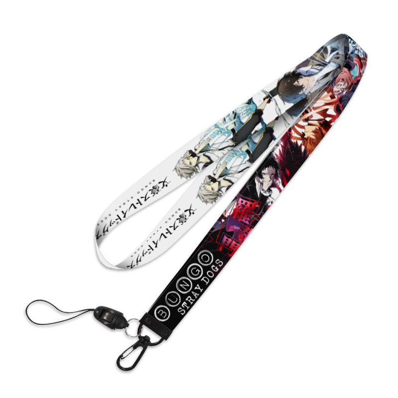 Bungo Stray Dogs anime lanyard phonestrap 5pcs a set