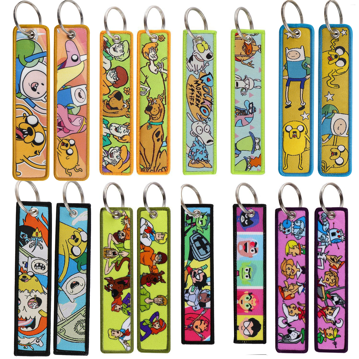 Adventure Time anime keychain