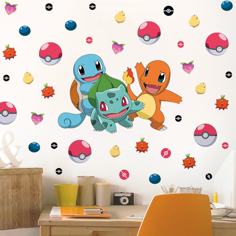 pokemon anime 3D stickers  90*30cm