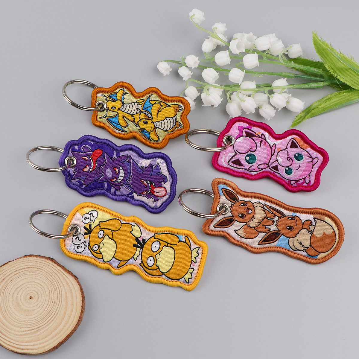 pokemon anime keychain