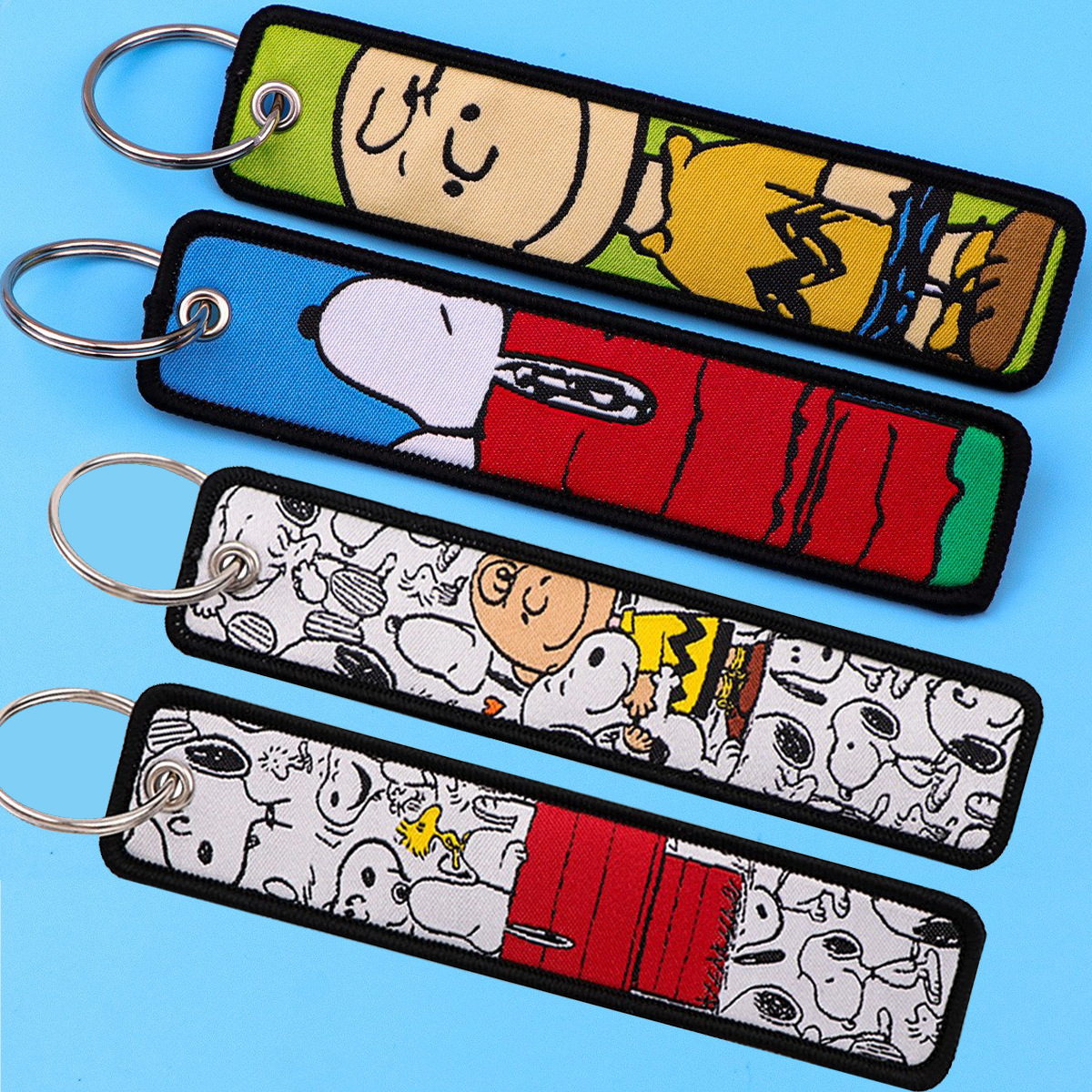 Snoopy anime keychain