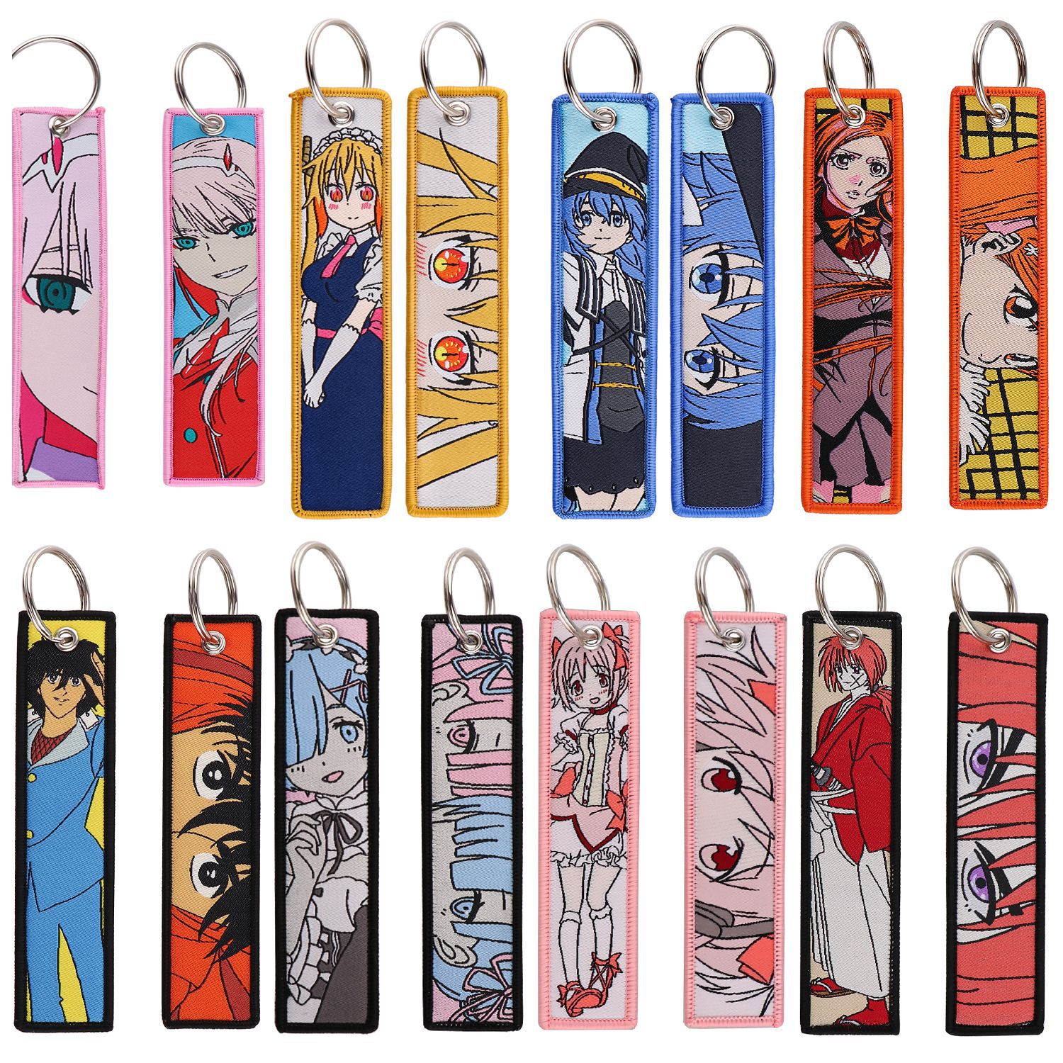 Darling In The Franxx anime keychain