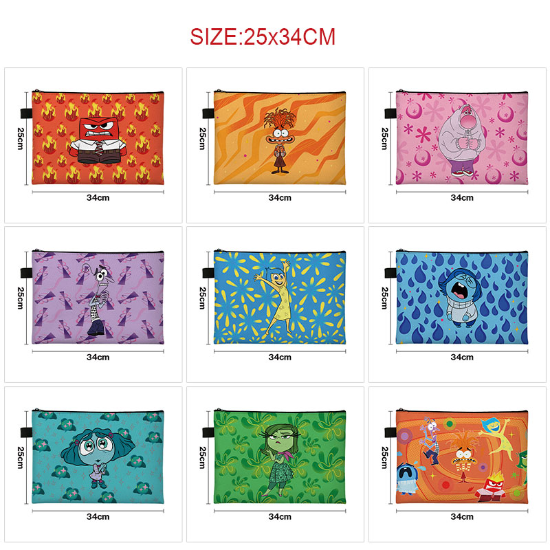 Inside out anime A4 bag
