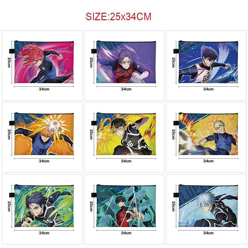 Blue Lock anime A4 bag