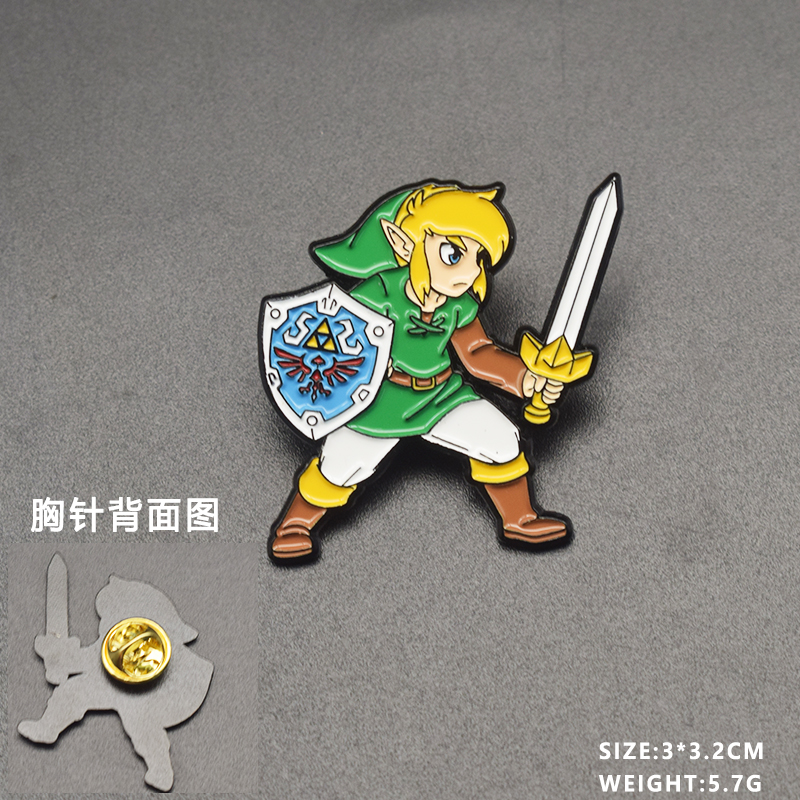 The Legend of Zelda anime pin