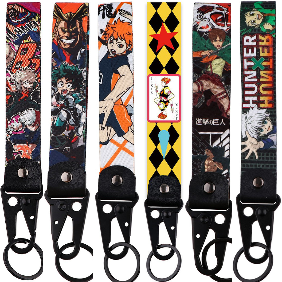 My Hero Academia anime keychain