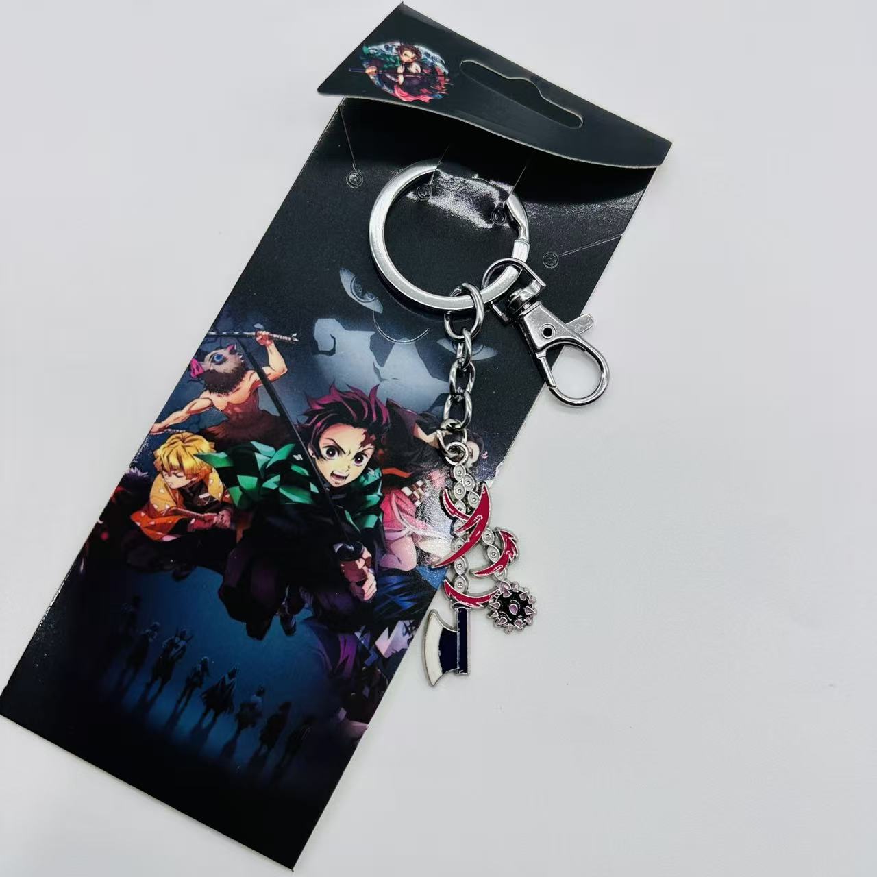 Demon slayer kimets anime keychain