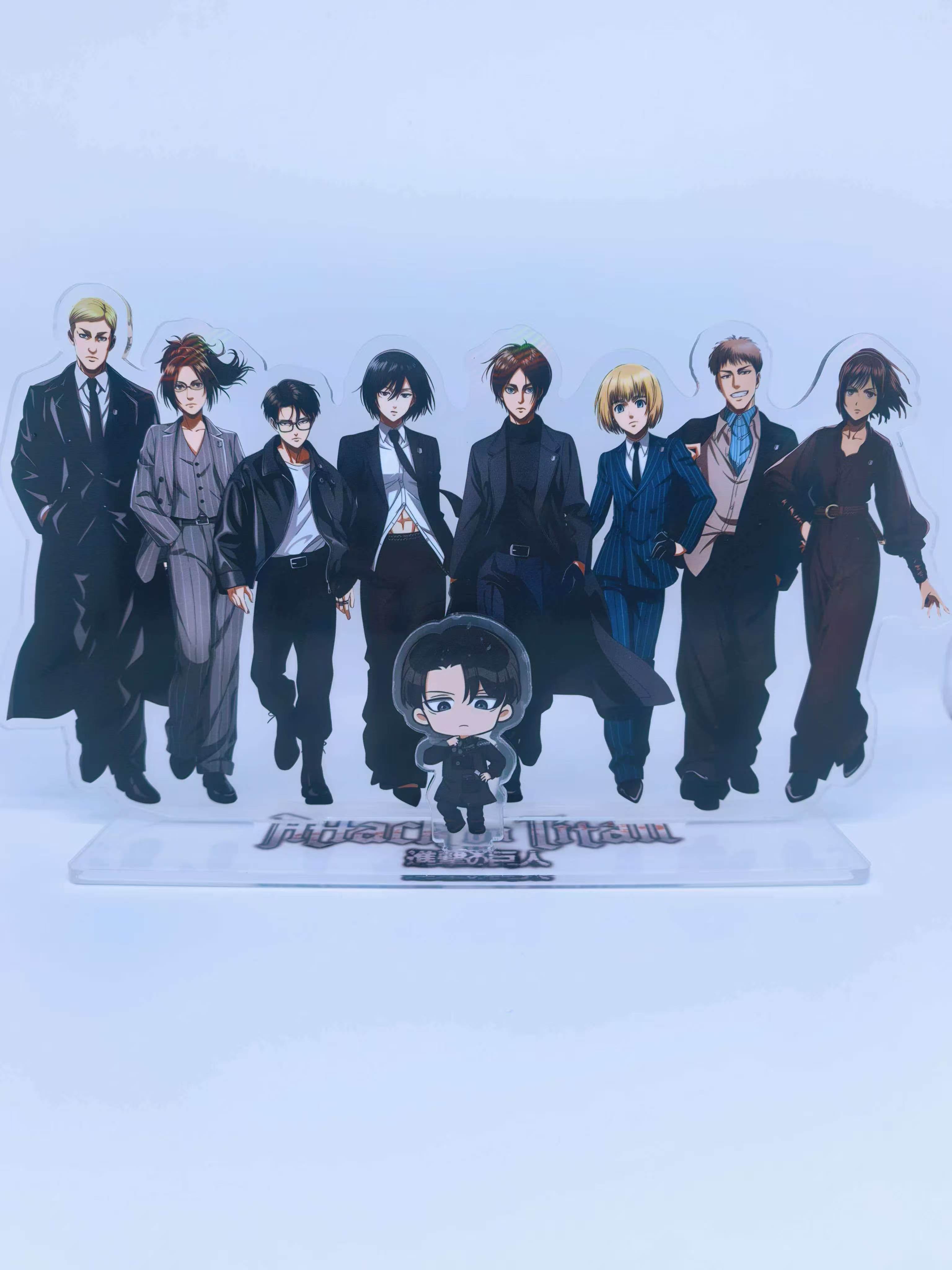 Attack on Titan anime standing plate