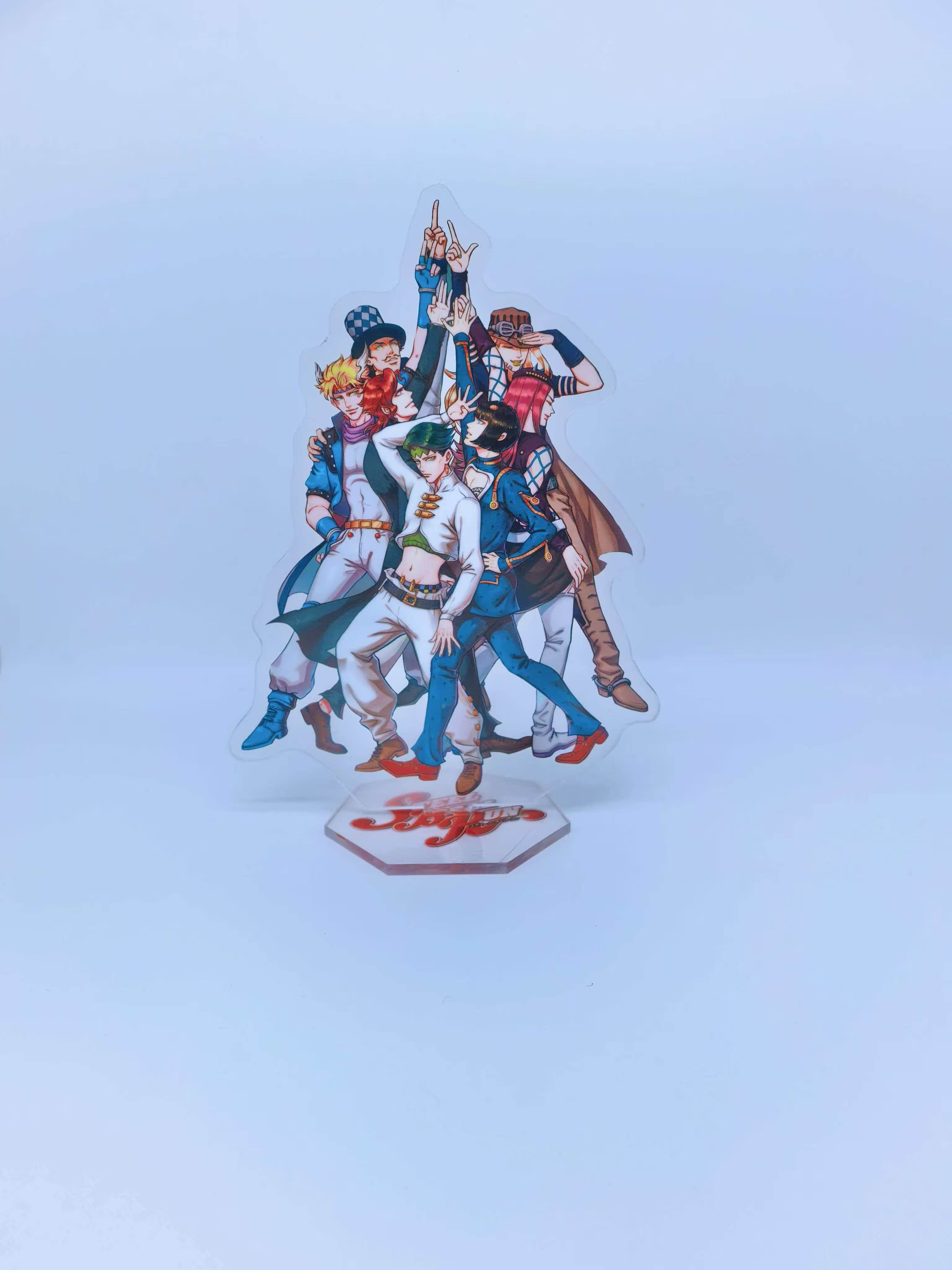 JoJos Bizarre Adventure anime standing plate