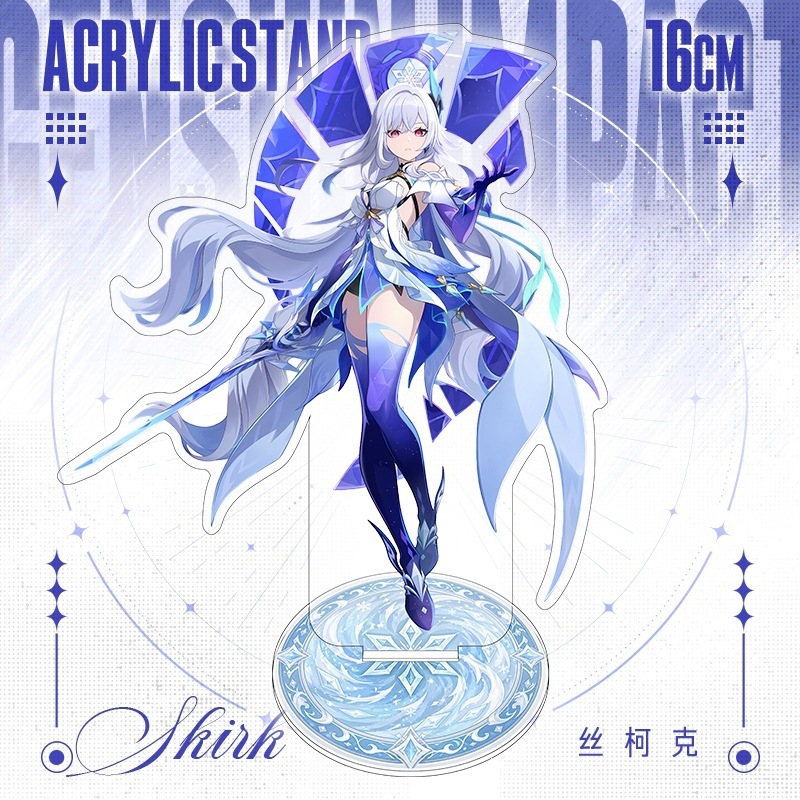 Genshin Impact anime standing plate 16cm