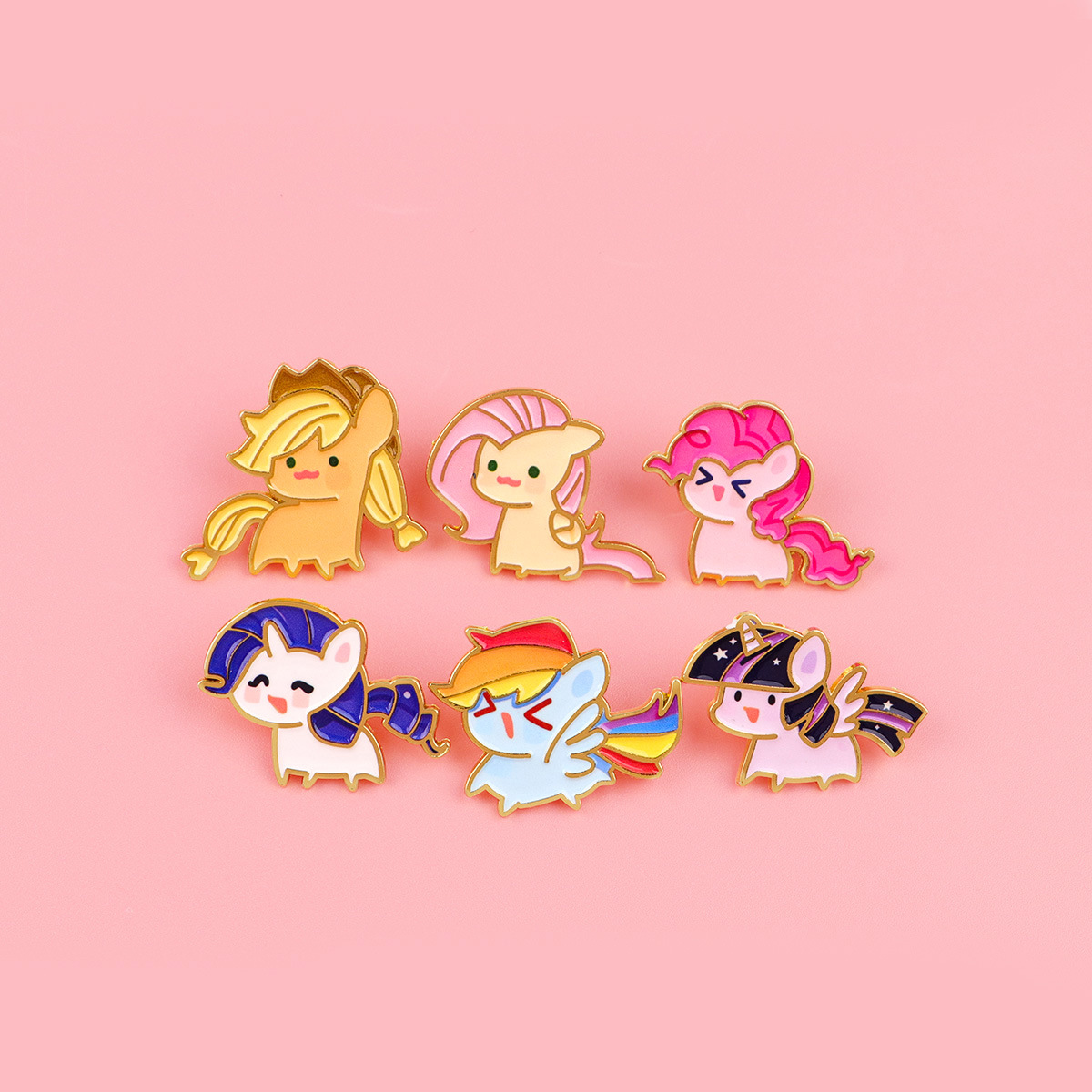 My Little Pony anime pin