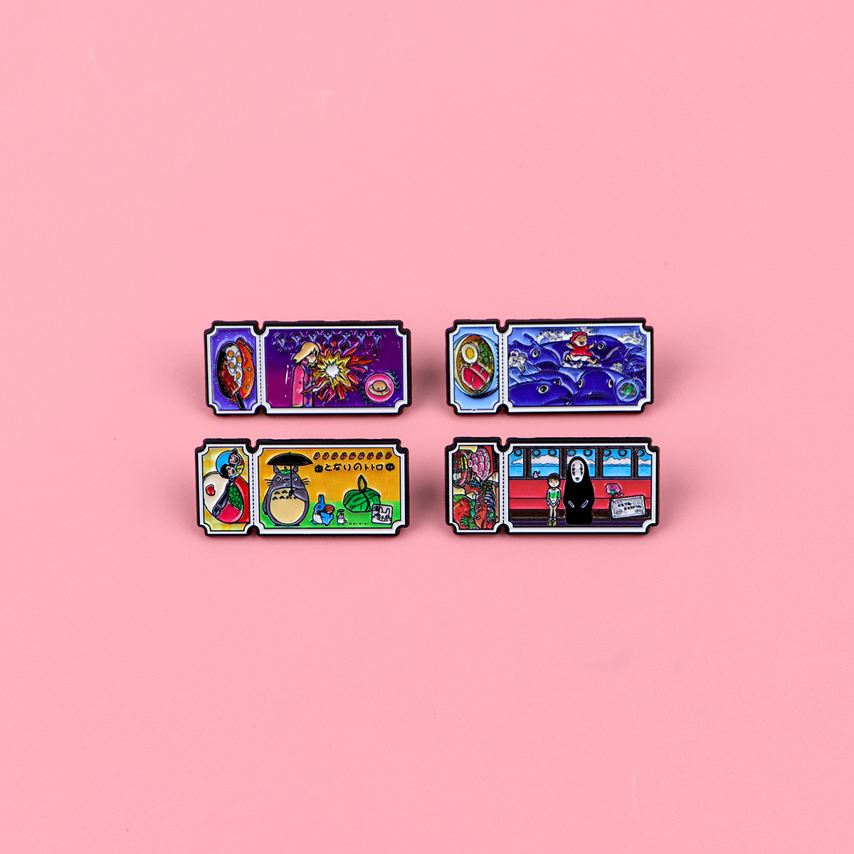 Spirited Away anime pin