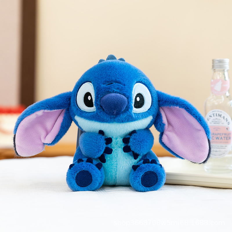 stitch anime plush doll 14cm