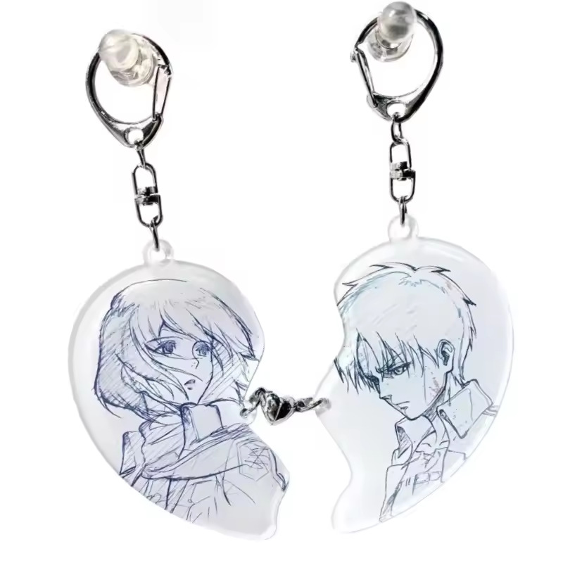 Attack on Titan anime keychain