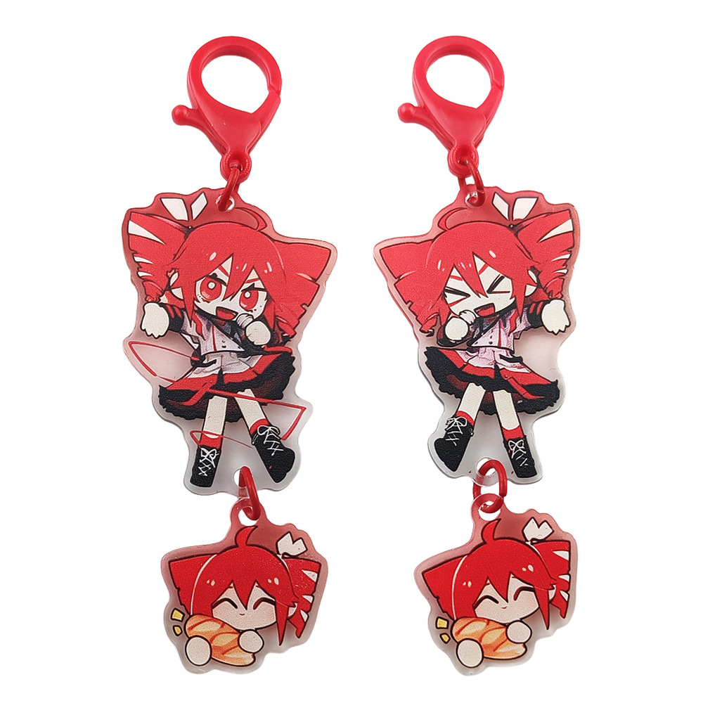 Hatsune Miku anime keychain