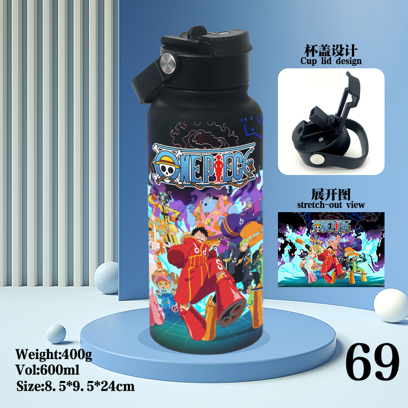 One Piece anime vacuum cup
