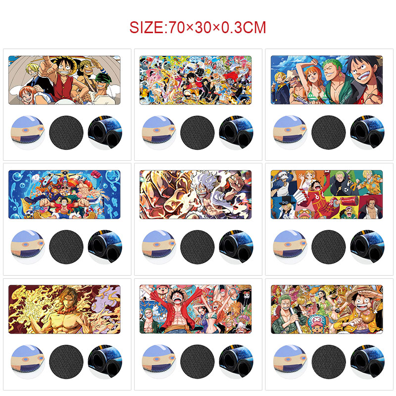 One Piece anime Mouse pad 70*30cm