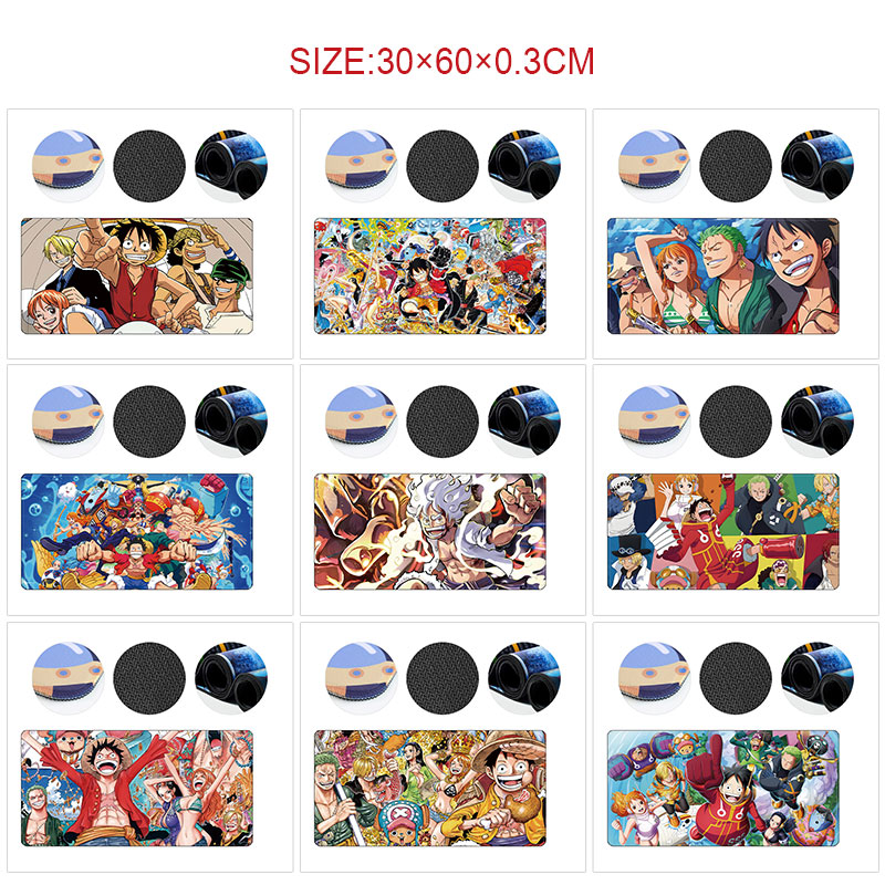 One Piece anime mouse pad 60*30cm
