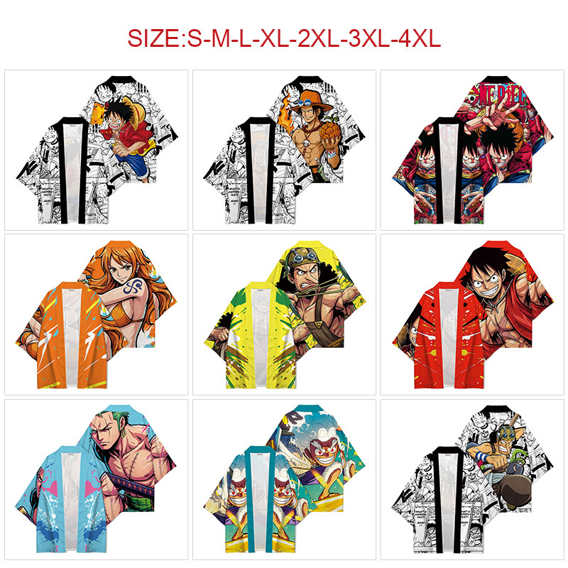 One Piece anime kimono