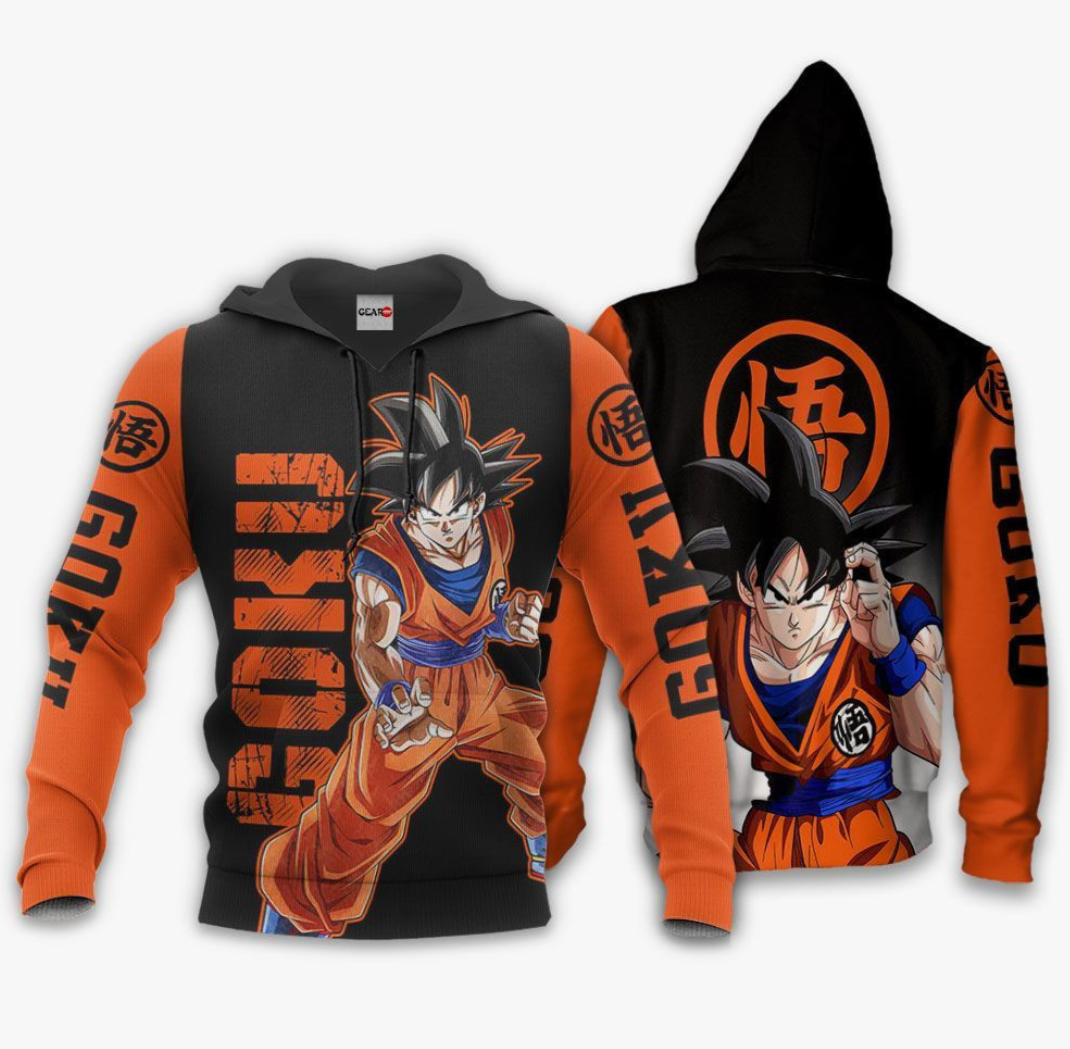 Dragon ball anime hoodie