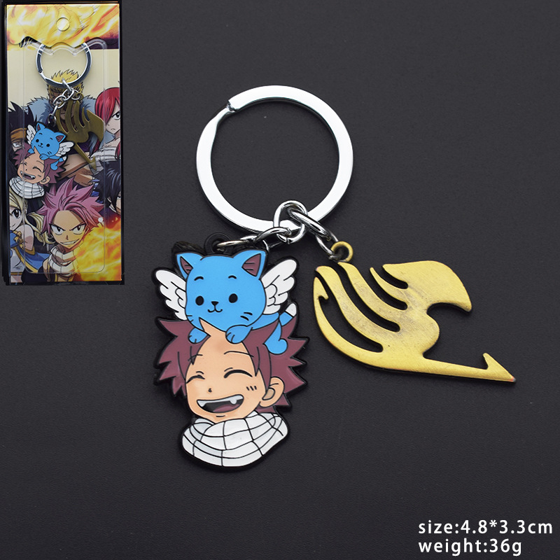 Fairy Tail anime keychain