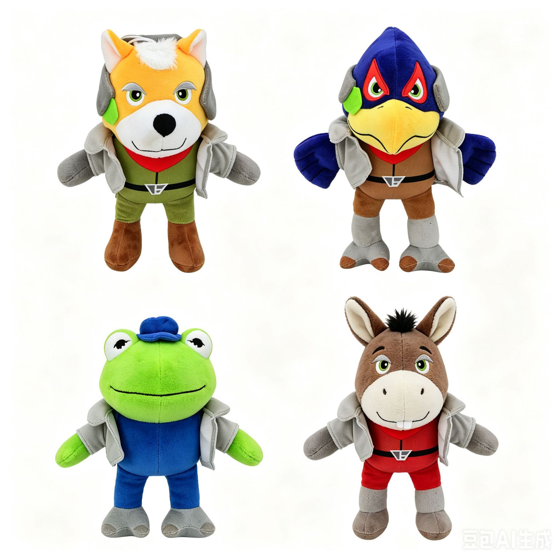 Star fox plush doll 20-23cm