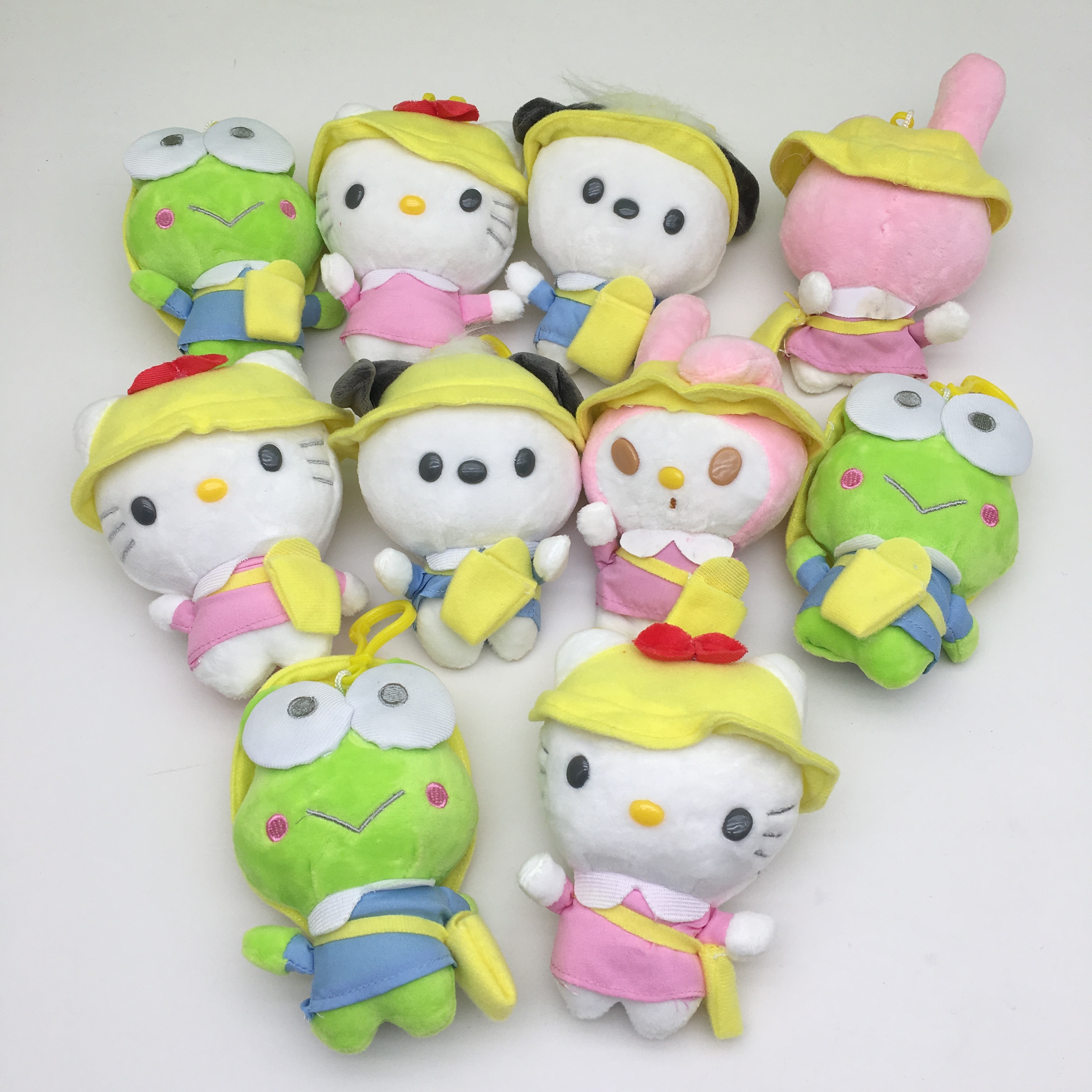 Kuromi anime Plush doll 13cm 10pcs a set