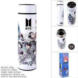 BTS Full Color vacuum Double layer 304 stainless steel Thermos Cup