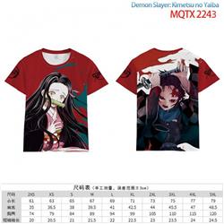 Demon Slayer Kimets Full color short sleeve t-shirt 