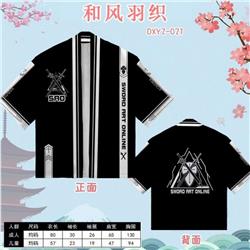 Sword Art Online Personality and wind feather woven short-sleeved T-shirt Adult style DXYZ021