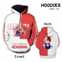 My Hero Academia Full color Hooded Long sleeve Hoodie