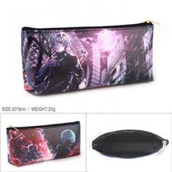 Tokyo Ghoul Full color PU zipper student pencil bag storage bag cosmetic bag