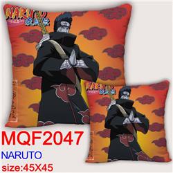 Naruto Double-sided full color pillow dragon ball 45X45CM MQF 2047
