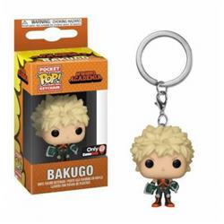 POP My Hero Academia Bakugou Katsuki Boxed Figure Keychain pendant 5CM