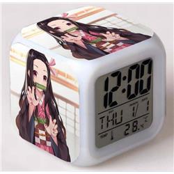 Demon Slayer Kimets-4 Colorful Mood Discoloration Boxed Alarm clock