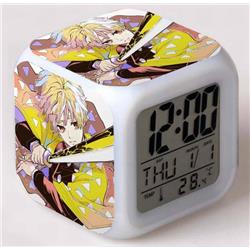 Demon Slayer Kimets-15 Colorful Mood Discoloration Boxed Alarm clock