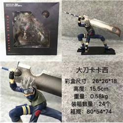 Naruto Kakashi Boxed Figure Decoration Model 15.5CM 0.58KG