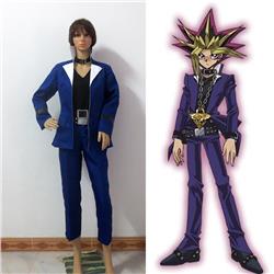 Yu-Gi-Oh! Yu Gi Oh Little Yugi Muto Cosplay Costumes Men Cosplay Halloween Party Christmas Cos Custom Made L,XL,XXL