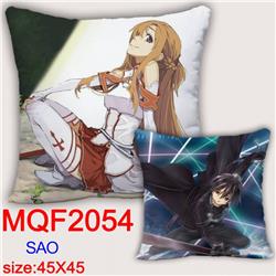 Sword Art Online Double-sided full color pillow dragon ball 45X45CM MQF 2054