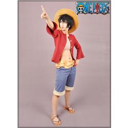 One piece Monkey·D·Luffy Two Years Later Cosplay Costume XXS XS S M L XL XXL XXXL 7 days prepare