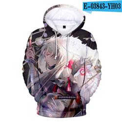 inuyasha anime 3D hoodie 2xs to 4xl