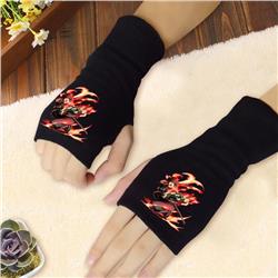 demon slayer anime glove