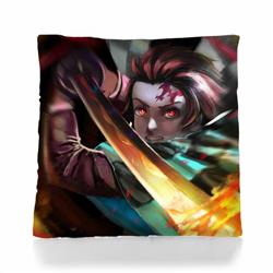 Demon Slayer Kimets-42 Square double-sided full color pillow pillow 45X45CM 500G